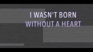 Faouzia  Born Without A Heart Lyric Video [upl. by Duggan]