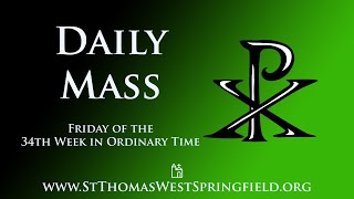 Daily Mass Friday December 1 2023 [upl. by Gariepy]