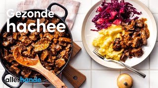 Gezonde hachee maken met rode kool  Recept  Allerhande [upl. by Eelta]