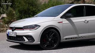 2024 Volkswagen Polo GTI Edition 25  Style Exterior Interior Driving Ascot Grey [upl. by Sonni92]