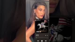 Is Hailey Bieber Dedicating Jolene by Beyoncé to Selena Gomez [upl. by Powers433]