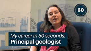 Kathryn Goodenough Principal Geologist  My Career in 60 Seconds ⏲️ [upl. by Hsatan]