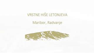 Hiše Letonjeva  Radvanje Maribor [upl. by Akirehs]