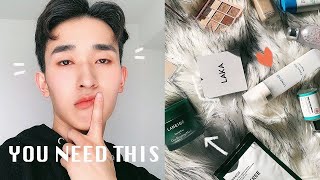 BEST KOREAN SKINCARE  makeup 2019 MUST HAVES [upl. by Irmo247]