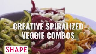 Creative Spiralized Veggie Combos [upl. by Monia]