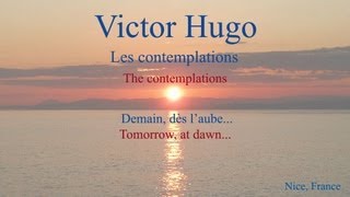 French Poem  Demain dès laube by Victor Hugo  Slow Reading [upl. by Maclaine519]