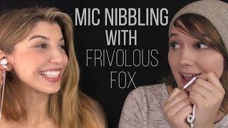 ASMR Mic Nibbling with FrivolousFox ASMR [upl. by Morie]