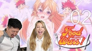 Shokugeki No Soma EPISODE 2 REACTION God Tongue Food wars [upl. by Ailongam]