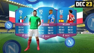 BELLERIN  INSIGNE  PERRIN CHEAP FUTMAS SBC  SBC FIFA17 Ultimate Team [upl. by Htehpaj]