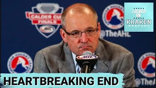 Dan Bylsma falls short of the Calder Cup What will the New Era of Seattle Kraken Hockey look like [upl. by Waine708]