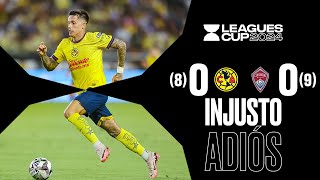 AMÉRICA 00 COLORADO RAPIDS  En DRAMÁTICA TANDA las ÁGUILAS dicen ADIÓS [upl. by Inessa]