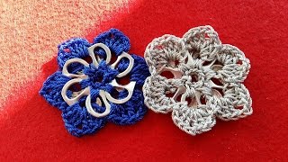 quotDIYquot Tutorial Flor de Anillas para BolsosCinturones o Collares quotPop Tab pursequot [upl. by Yuu]