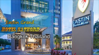 Eastin Grand Hotel Sathorn bangkok Thailand review buffet restaurant wedding and map [upl. by Ahsatsan]