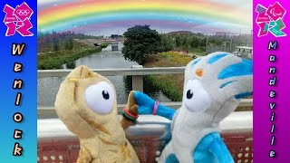 Out of a Rainbow  Wenlock and Mandeville London 2012 Mascots [upl. by Kenna]