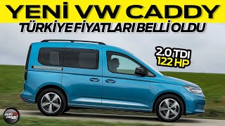 Yeni 2021 Volkswagen Caddy nin Türkiye fiyatları belli oldu [upl. by Kere]