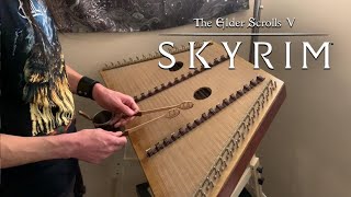 Skyrim Ancient Stones  Hammered Dulcimer Cover [upl. by Ossy]