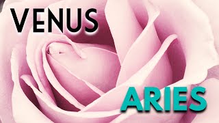 Venus in Aries Illuminates Your Love Life  Aries in Love [upl. by Ynar]