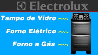 Fogão Electrolux com Forno Elétrico e a Gás Versatilidade e Limpeza Sem Esforço FE4DP [upl. by Droflim]