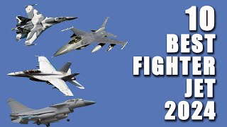 Unveiling the Top 10 Most Widely Operated Fighter Jets in 2024 [upl. by Dyna]