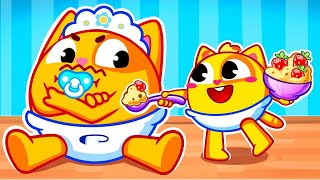 My Dad Turned Into a Baby  Funny Songs For Baby amp Nursery Rhymes by Toddler Zoo [upl. by Joline382]