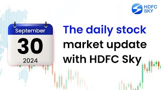 Crude Oil Prices Dropped  The Daily with HDFC Sky for 30th September 2024 [upl. by Lothar854]