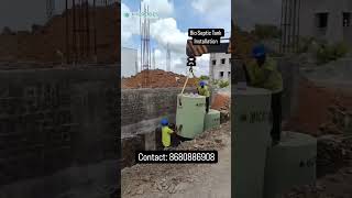 Bio Septic Tank Installation bioseptictank bioseptictankchennai bioseptictankinstallation [upl. by Pharaoh]