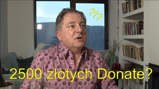 2500 złotych donate podczas livea Makłowicza [upl. by Randene]