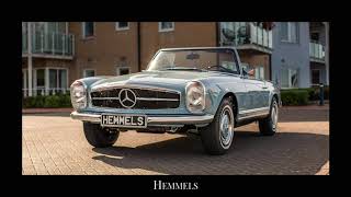 Majestic Hemmels 1970 MercedesBenz 280SL W113 Pagoda in Horizon Blue [upl. by January]