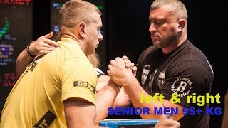 ARMWRESTLING LVIV OPEN CUP 2018  SENIOR MEN 95 KG Andriy Pushkar Oleh Zhokh [upl. by Philan907]