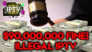 90 MILLION FINE FOR ILLEGAL IPTV [upl. by Krantz145]