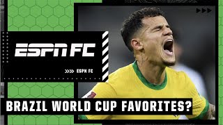 CONMEBOL Qualifying Brazil favorites to win the 2022 World Cup  ESPN FC [upl. by Matthias]