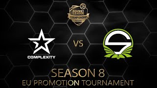 Complexity vs Team Singularity  RLCS Season 8  Promotion Tournament [upl. by Idnyl]