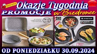 𝐁𝐈𝐄𝐃𝐑𝐎𝐍𝐊𝐀 Nowa Gazetka Promocyjna od 30092024 Okazje i promocje tygodnia – Katalog Biedronki [upl. by Stringer]