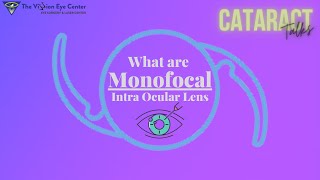 Cataract Surgery with a Monofocal Lens What are my options [upl. by Miah]