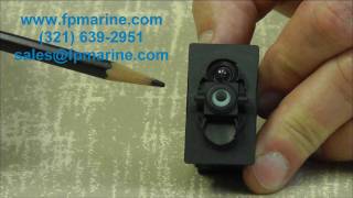 Carling Rocker Switches Introduction Video wwwfpmarinecom [upl. by Bracci]