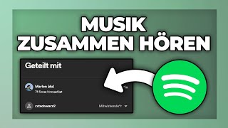 Spotify Musik zusammen hören  gleichzeitig hören  Tutorial [upl. by Navap]