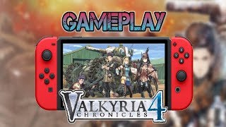 Valkyria Chronicles 4  Gameplay Nintendo Switch [upl. by Eirrotal703]