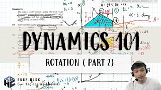 CE Board Exam Review Dynamics  Rotational Motion Part 2 [upl. by Marie-Ann274]