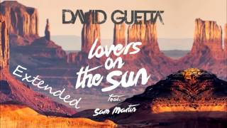 Lovers on the sun Extended version  David Guetta [upl. by Anierdna]