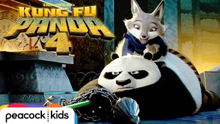 Po Catches a Thief in the Hall of Heroes  KUNG FU PANDA 4 [upl. by Ydaj748]