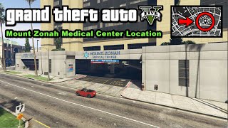 Mount Zonah Medical Center location  GTA 5 [upl. by Naujit]