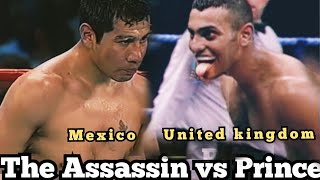 Antonio Barera mexico vs Naseem Hamed UK Featherweight Championship prince barrera [upl. by Cinimmod350]