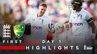 Third Test Australia v England day three [upl. by Ynolem]