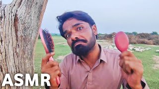 ASMR Brushing on Tree 🌴 Fast and Aggressive [upl. by Gardiner48]