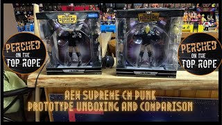 AEW Supreme ￼CM Punk PROTOTYPE amp Comparison WALMART Exclusive [upl. by Bazil]