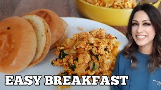 Easy Breakfast Recipe  Egg Omelette  Lizas Cuisine [upl. by Esinev95]