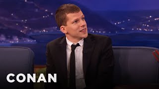 Jesse Eisenberg’s Family Celebrates “Thanksliving”  CONAN on TBS [upl. by Chiou]