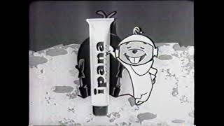 1957 Ipana Toothpaste Bucky Beaver Commercial [upl. by Dodds]