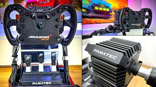 Ultimate Sim Racing Setup Fanatec CSL DD  CSL Pedals  ClubSport Shifter Unboxing Setup Review [upl. by Llednar]