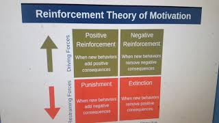 Reinforcement theory of Motivation [upl. by Mcspadden889]